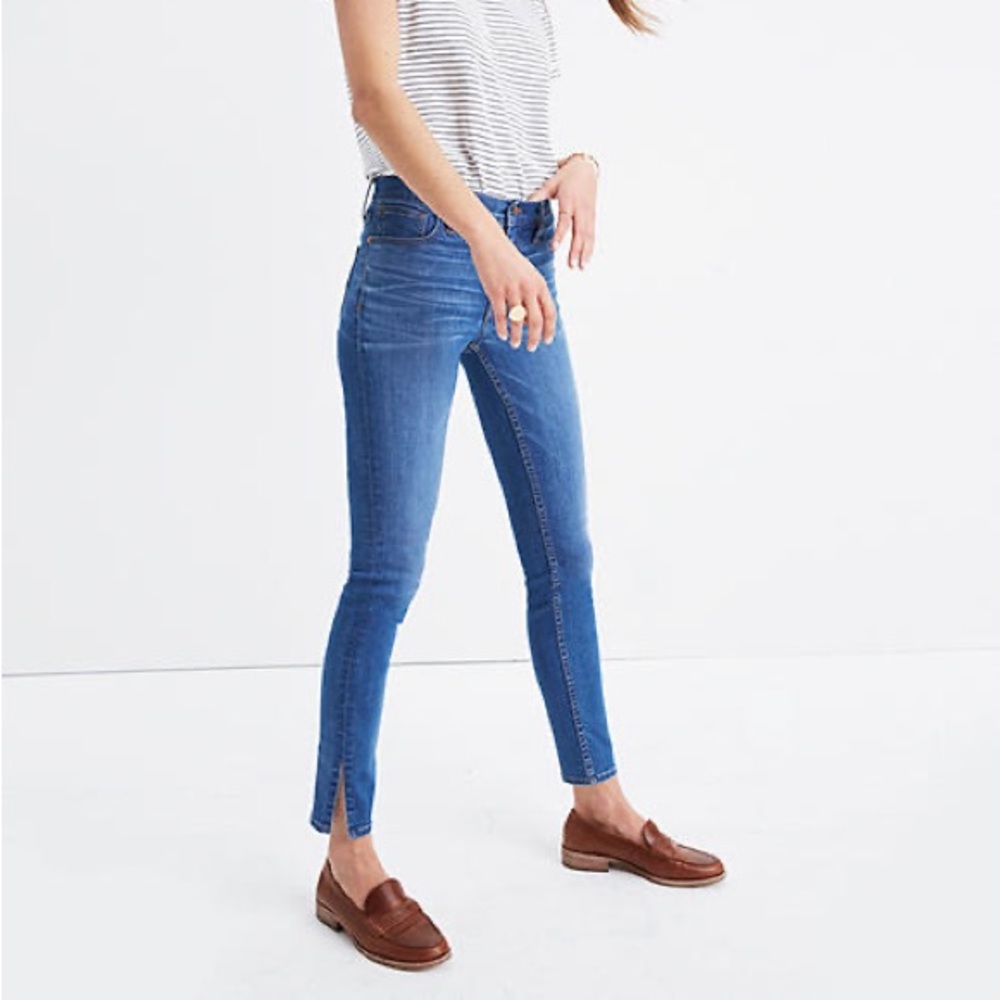 Madewell 9” high rise skinny jean